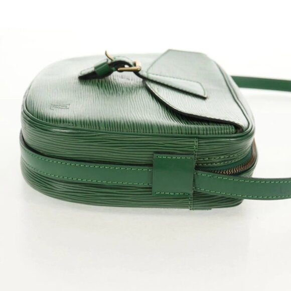 LOUIS VUITTON Epi Jeune Fille MM Shoulder Bag Green